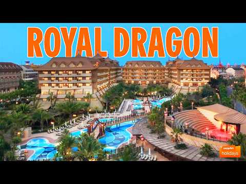 Royal Dragon Hotel FULL HOTEL WALKTHROUGH & TOUR 4k | Side, Antalya