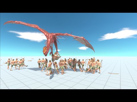 50x ARCHERS vs EVERY UNIT - Animal Revolt Battle Simulator