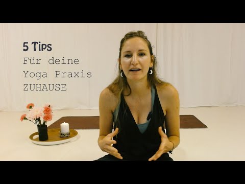 5 Tips für deine Yoga-Praxis Zuhause
