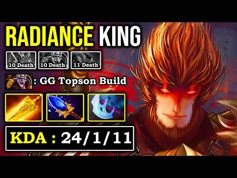 REASON Why Radiance is the too BROKEN for Monkey King in 7.26 Crazy Tree Jump & Mischief Dodge DotA2