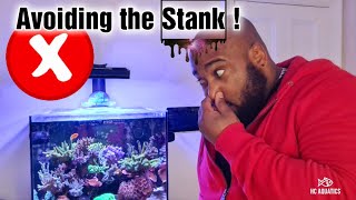 How to fix a stinky reef tank - Aquarium smell@hcaquaticsreefing