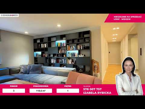 Mieszkanie na sprzedaż Łódź Widzew – 118,6 m², 3 pokoje | Piwnika Ponurego 7@ciodnieruchomosci