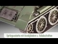 REVELL tankas T-34/85 1:72, 03302