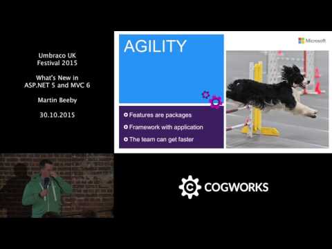 Umbraco UK Festival 2015 - Whats new in ASP.NET 5 and MVC 6 - Martin Beeby
