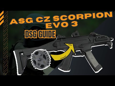 Ultimate ASG CZ Scorpion EVO 3 DSG Build Guide | High-Speed Airsoft Firepower Revealed #airsoftONLY