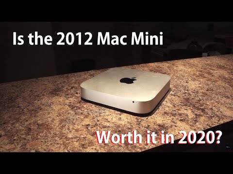 Mac Mini 2012 Server Quad-Core i7 2.6ghz 16gb RAM Review Tests 2020