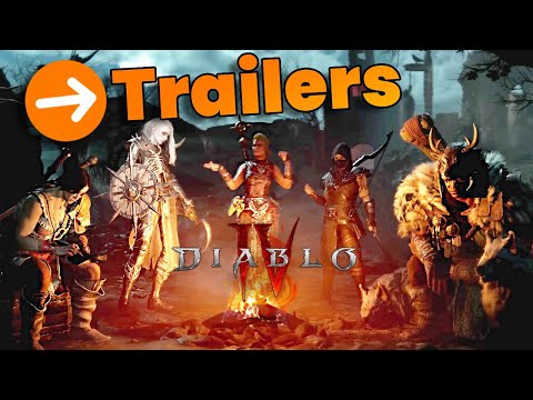 Diablo 4 - All Classes Trailers in one place