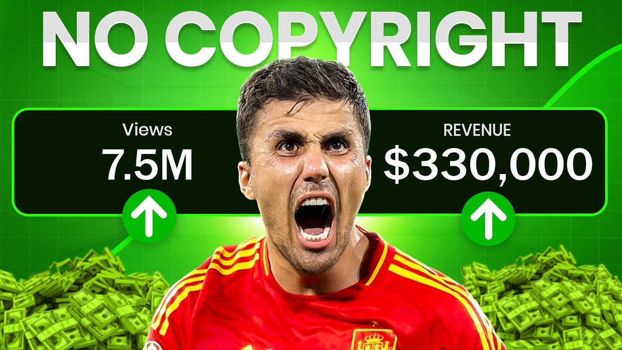 How To Make $5,000 Per Football Video (Copyright-Free & Faceless)