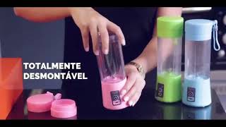 Revolucione Suas Bebidas em Qualquer Lugar: Conheça o Mini Liquidificador Portátil Recarregável!