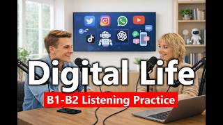 Tech & Online Life English | Real Phrases for Apps, Social Media & AI