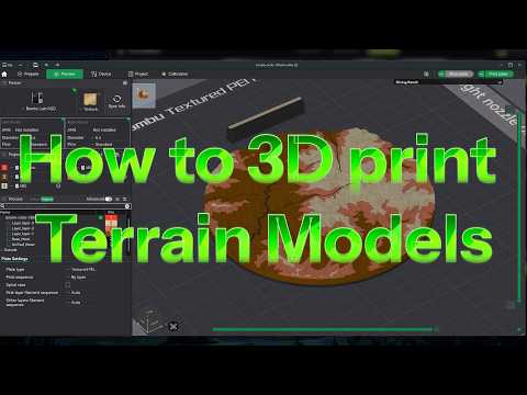 TerrainMaker - How to make multi-color Terrain model in 10 minutes!