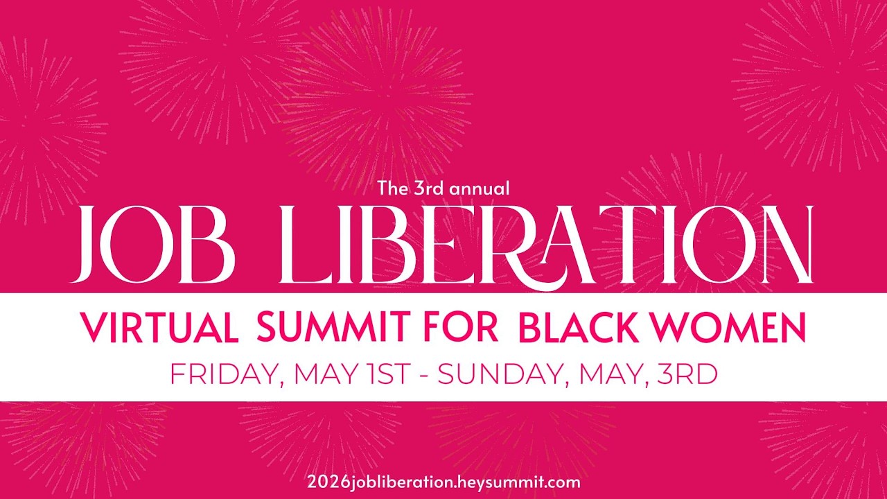 Build Income, Options & Stability | 2026 Job Liberation Virtual Summit for Black Women Trailer