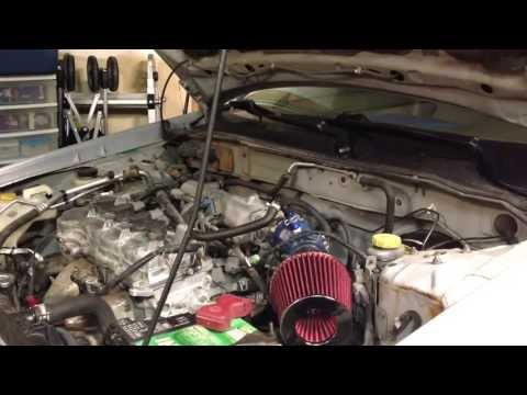 Before & after Cold Air Intake 2005 Nissan Sentra 1.8 L