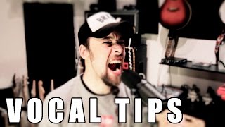 Vocal tips: effects/recording/live