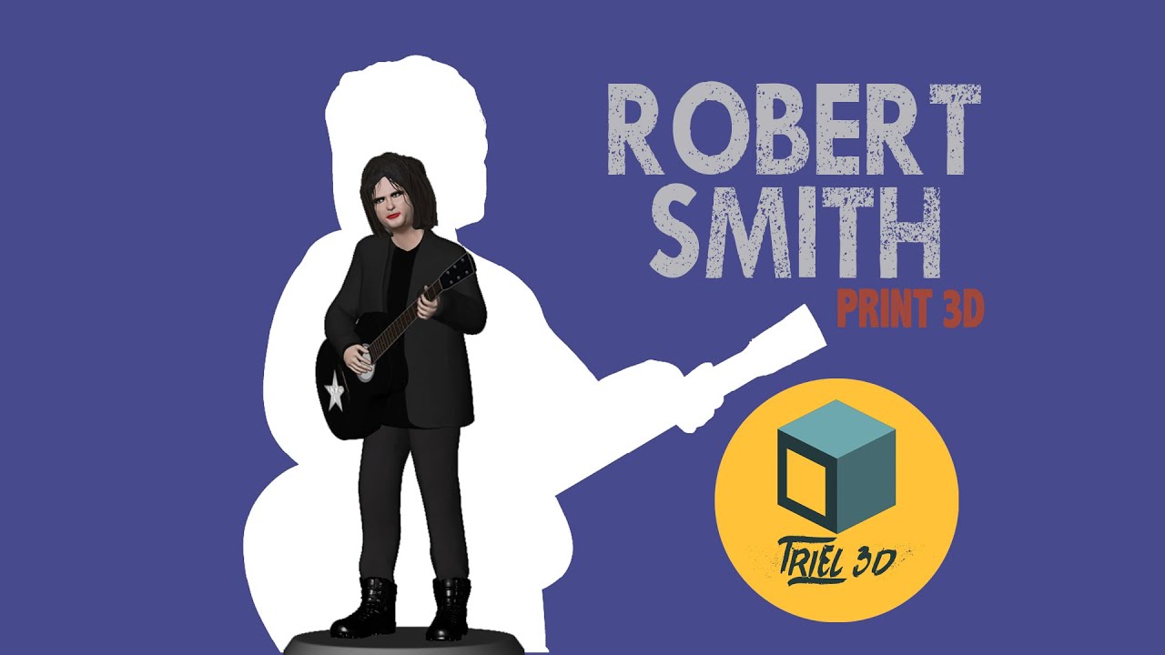 Robert Smith 3D Print Model