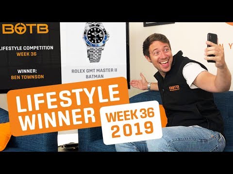 BOTB Lifestyle Competition! Ben Townson – Rolex GMT-Master II Batman – Week 36 2019
