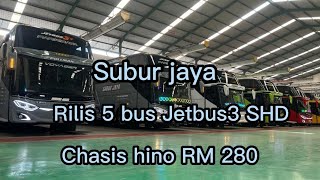 Download lagu rilis bus baru Po Subur Jaya dengan chassis hino RM 280 body Jetbus3 SHD mp3 Download lagu rilis bus baru Po Subur Jaya dengan chassis hino RM 280 body Jetbus3 SHD mp3