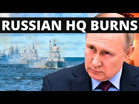 MAJOR RUSSIAN HQ BURNS, KEY GENERALS WOUNDED ! Breaking Ukraine War News With The Enforcer (Day 818)