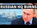 MAJOR RUSSIAN HQ BURNS, KEY GENERALS WOUNDED ! Breaking Ukraine War News With The Enforcer (Day 818)