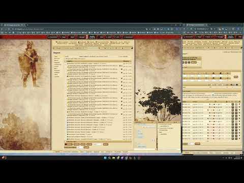 Tribalwars speed in Italy - Expansion round, 650p start, fun round against romanians