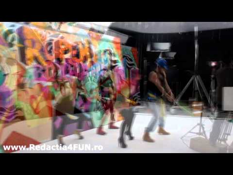 Videoclip Andreea Banica Rupem Boxele (  making of  )  cu shift