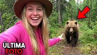 Esta influenciadora provocou um urso pardo para ganhar visualizações e foi morta ao vivo!