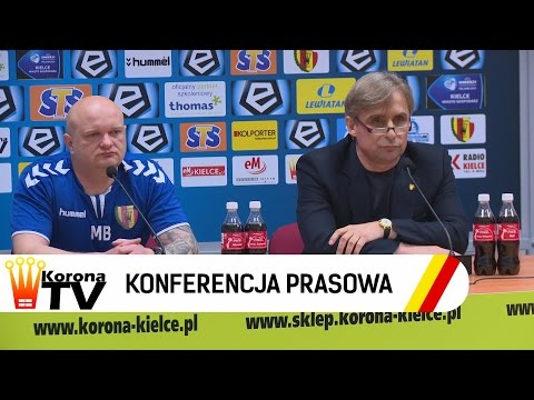 Maciej Bartoszek po sezonie odchodzi z Korony - konferencja prasowa (10.05.2017 r.)