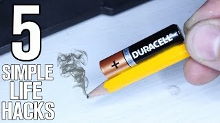 5 Simple Life hacks & Ideas