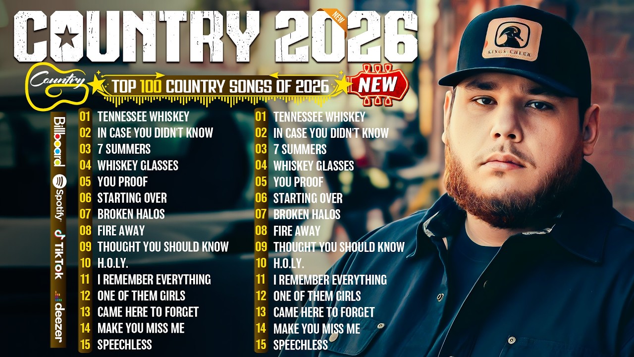 Best Country Music 2026 ~ Luke Combs, Morgan Wallen, Chris Stapleton, Kane Brown, Luke Bryan
