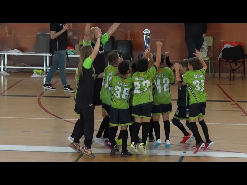 Resum EFS Sant Julià de Ramis Negre   FS Olesa Final Campionat Catalunya Benjamí FS 2024