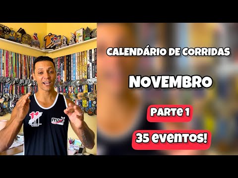 CORRIDAS DE RUA DE NOVEMBRO NO RIO DE JANEIRO