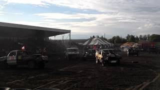 preview picture of video 'Thorhild truck heat demo 2012'