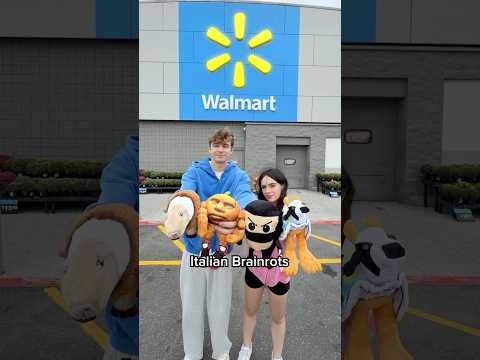 We Hid Italian Brainrots at Walmart