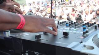 DJ Rob Swift at the Brooklyn Hip Hop Festival 2015
