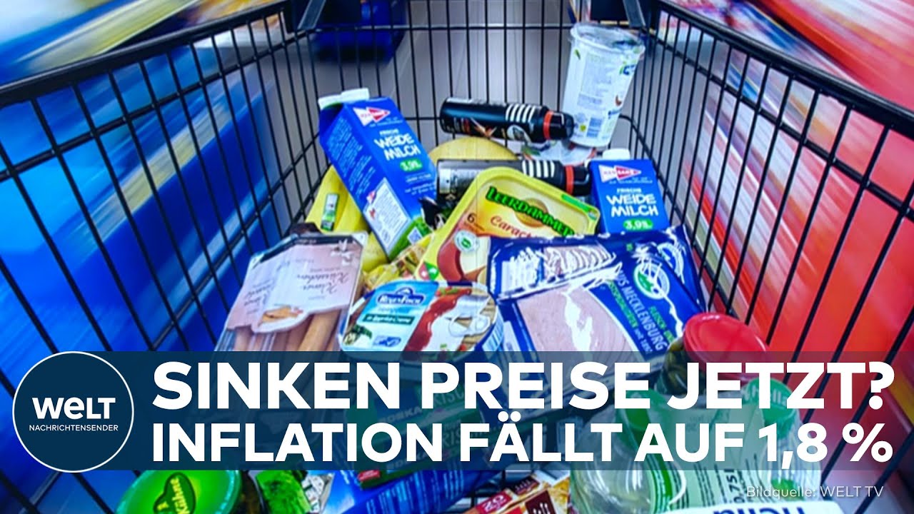 DEUTSCHLAND: Inflation fällt überraschend auf 1,8 % – Entlastung oder nur Täuschung?