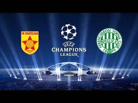 Segunda Ronda / Partizani 1 - 1 Ferencváros Champions League - All Goals & Highlights - 13/07/2016