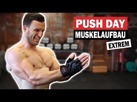 20 Minuten PUSH DAY für Zuhause ohne Geräte! | Brust, Schulter, Trizeps - Sascha Huber