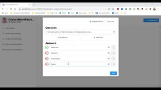 Gimkit --  Creating a kit from scratch