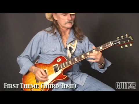 Dickey Betts: "In Memory of Elizabeth Reed" Guitar Lesson