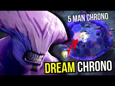 5 MAN CHRONO - Miracle Faceless Void Epic Chrono 7.09 | Dota 2