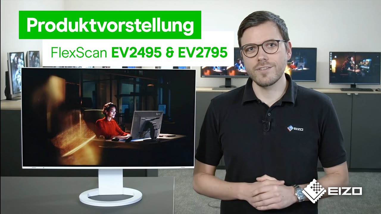 EIZO Monitor EV2495 Swiss Edition Schwarz