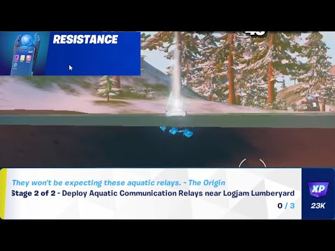 Resistance Quest WEEK 4 ( DEPLOY AQUATIC COMMUNICATIONS RELAYS  )