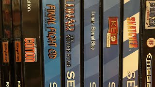Project Retro Games collection, factory pressed discs reproductions, Sega cd, ps2, Sega Saturn.