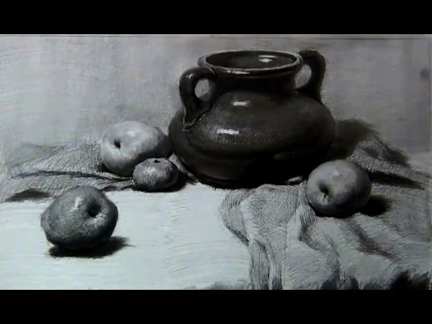 still life drawing tutorial by fine art academy