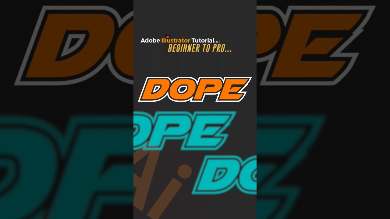 Adobe Illustrator Tutorial Tips and tricks for beginners to Pro..