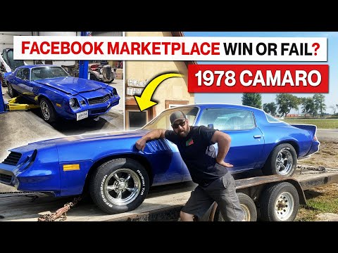 Deal of the Decade! 1978 Camaro Facebook Marketplace Score! Or is it hot garbage?!?