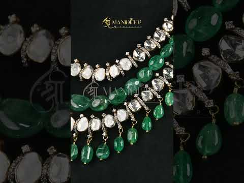 Elegant Multi Layered Necklace | Timeless Luxury Jewellery | Manideep Jewellers #weddingjewellery