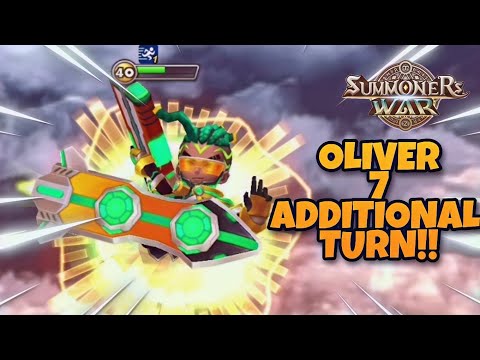 Oliver 7 Additional Turn in World Arena - Summoners War
