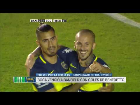 Banfield 0-2 Boca - Fútbol Argentino 2016-2017 | FECHA 15