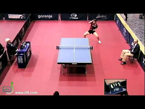 Jung Young Sik - Simon Gauzy Slovenia 2012 Table Tennis